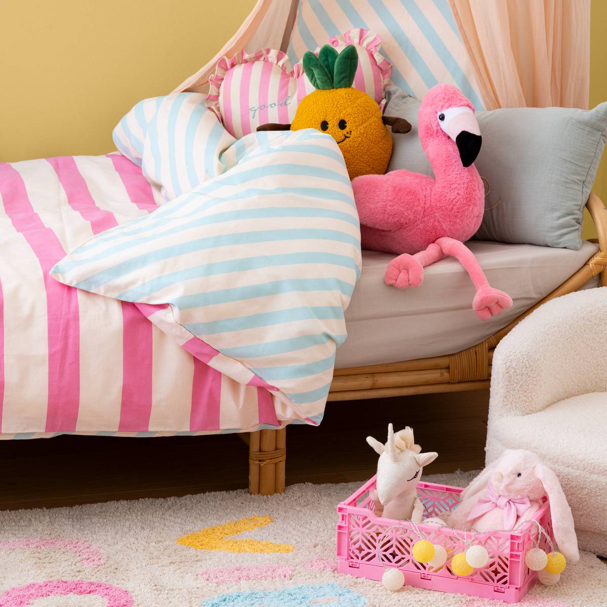 Tappeto "Assya" Cotone tufted, Multicolore, 100x150 cm Multicolore