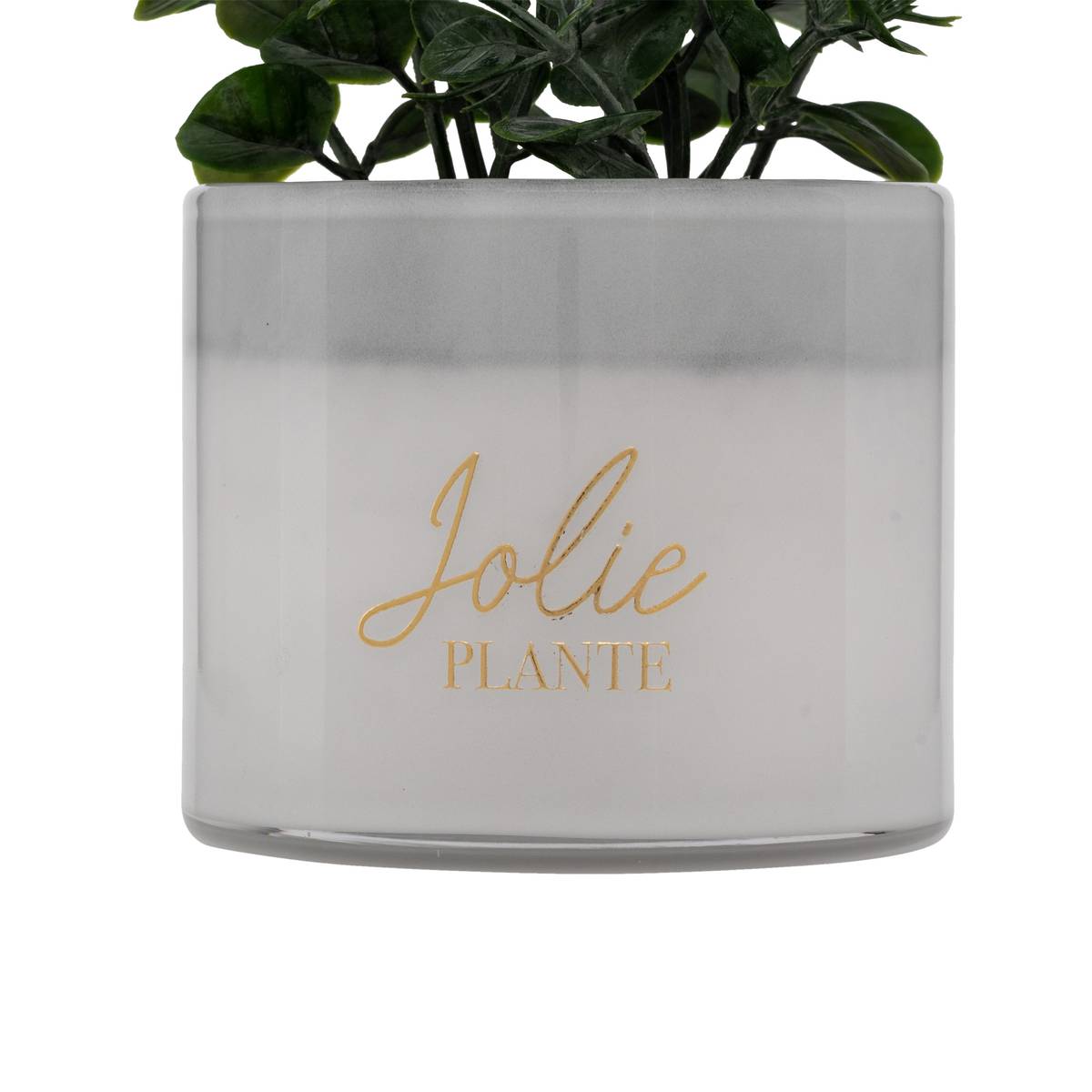Pianta artificiale in vaso "Tayli" H. 18 cm Bianco