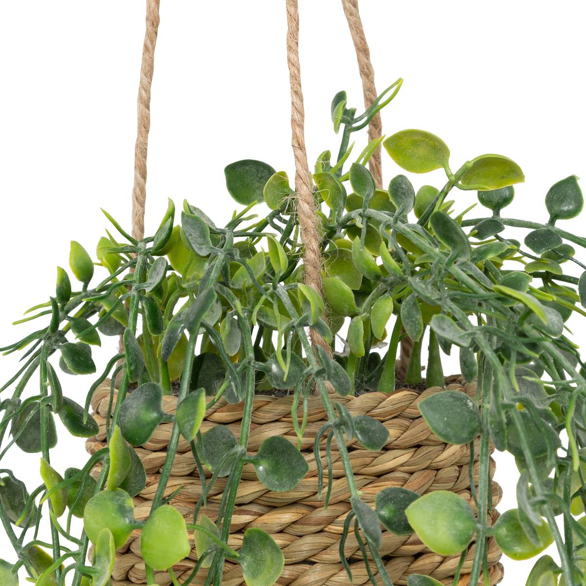 Pianta artificiale sospesa "Patri" H. 47 cm Eucalipto