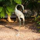 Statua da esterno Airone "Howard" Multicolore, H.73 cm Multicolore