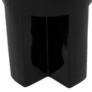 Tavolino "Kriz" Nero, 41x34x34 cm Nero