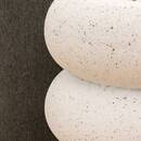 Tavolino "Stoneto" Bianco, 43x35x35 cm Bianco
