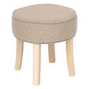 Sgabello "Adriel" Pioppo, Beige, D. 35x35 cm Beige