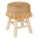 Sgabello "Gimpo" Pino, Beige, D.30x40 cm Beige