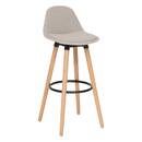 Sgabello da bar "Maxon" Beige, H. 92,5 cm Beige