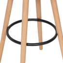 Sgabello da bar "Maxon" Beige, H. 92,5 cm Beige