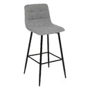 Sgabello da bar "Sirac" Grigio, H. 104 cm Grigio