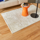 Tappeto "Row" Materiale riciclato, Bianco Caldo, 100x150 cm Bianco caldo