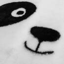 Tappeto per bambini panda "Andy" Nero e Bianco, D. 100 cm Bianco e nero