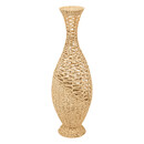 Vaso "Argilla" Fibra vegetale, Beige, H.90 cm Beige