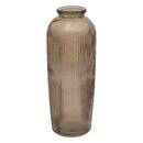 Vaso "Luz" Vetro riciclato, Marrone, H. 72 cm Marrone