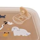 Lunchbox per bambini "Angel" 18,5x13 cm Marrone