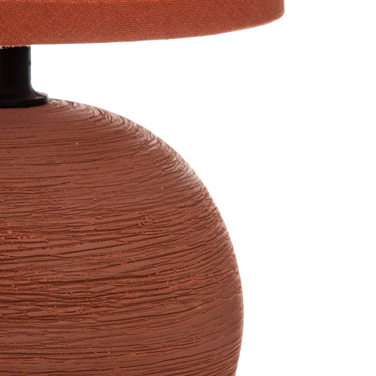 Lampe à Poser Enfant Atmosphera Timéo - Hauteur 24,7 Cm, Abat-jour Imprimé Léopard, Couleur Verte - Pour Chambre D'enfant